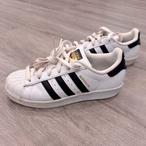 ADIDAS Superstar Sneakers - 6W / 4Y (Big Boy)